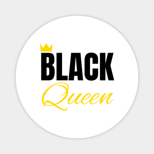 Black Queen, Black History, African American, for Black Women Magnet